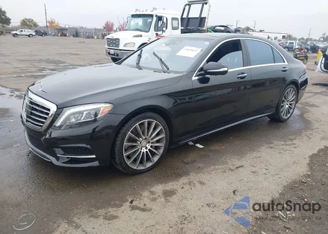 2016 Mercedes-Benz S 550 z USA, uszkodzony, nr VIN WDDUG8CB0GA243472